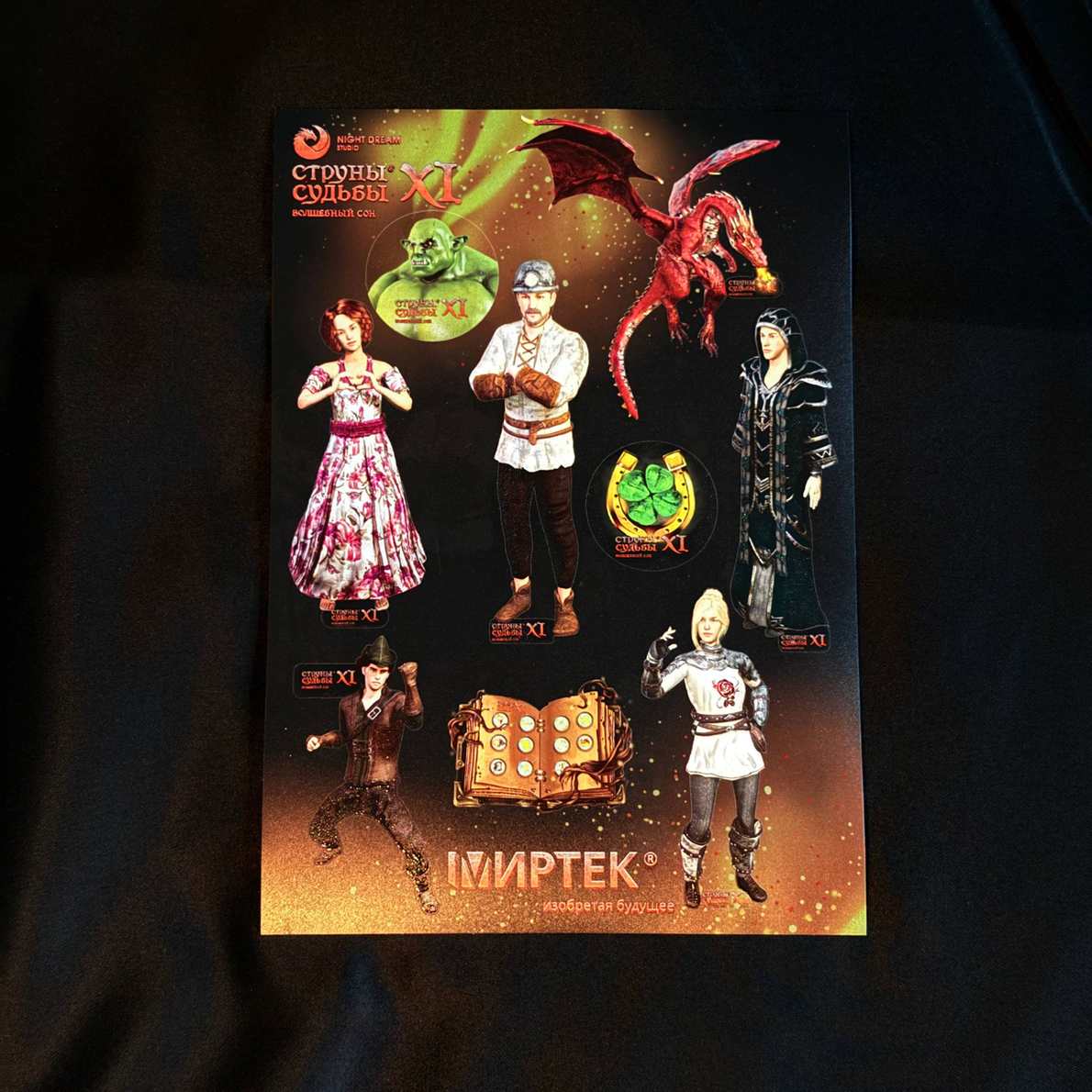 Character stickers